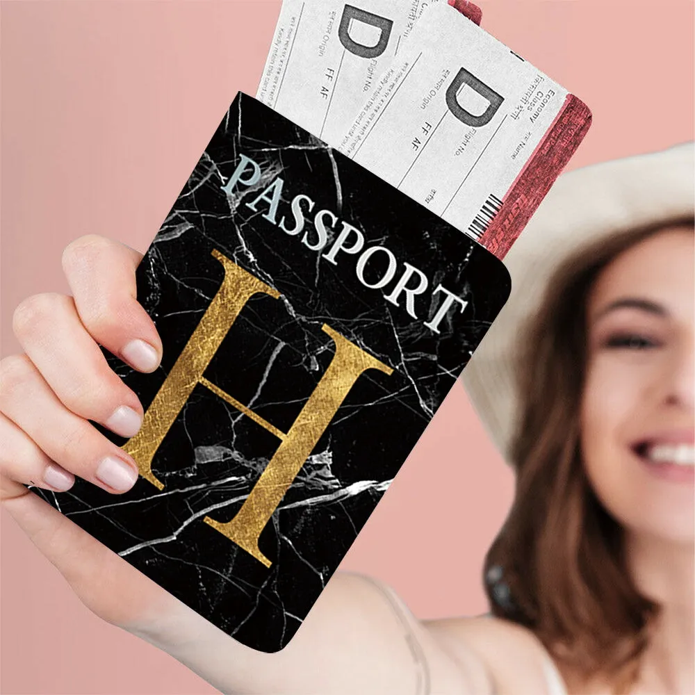 Trendy Wedding Gift Lover Couple Passport Cover Travel Bag