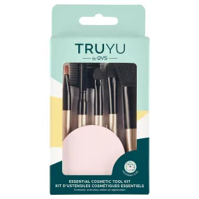 Truyu Essential Cosmetic Tool Kit & Sponge