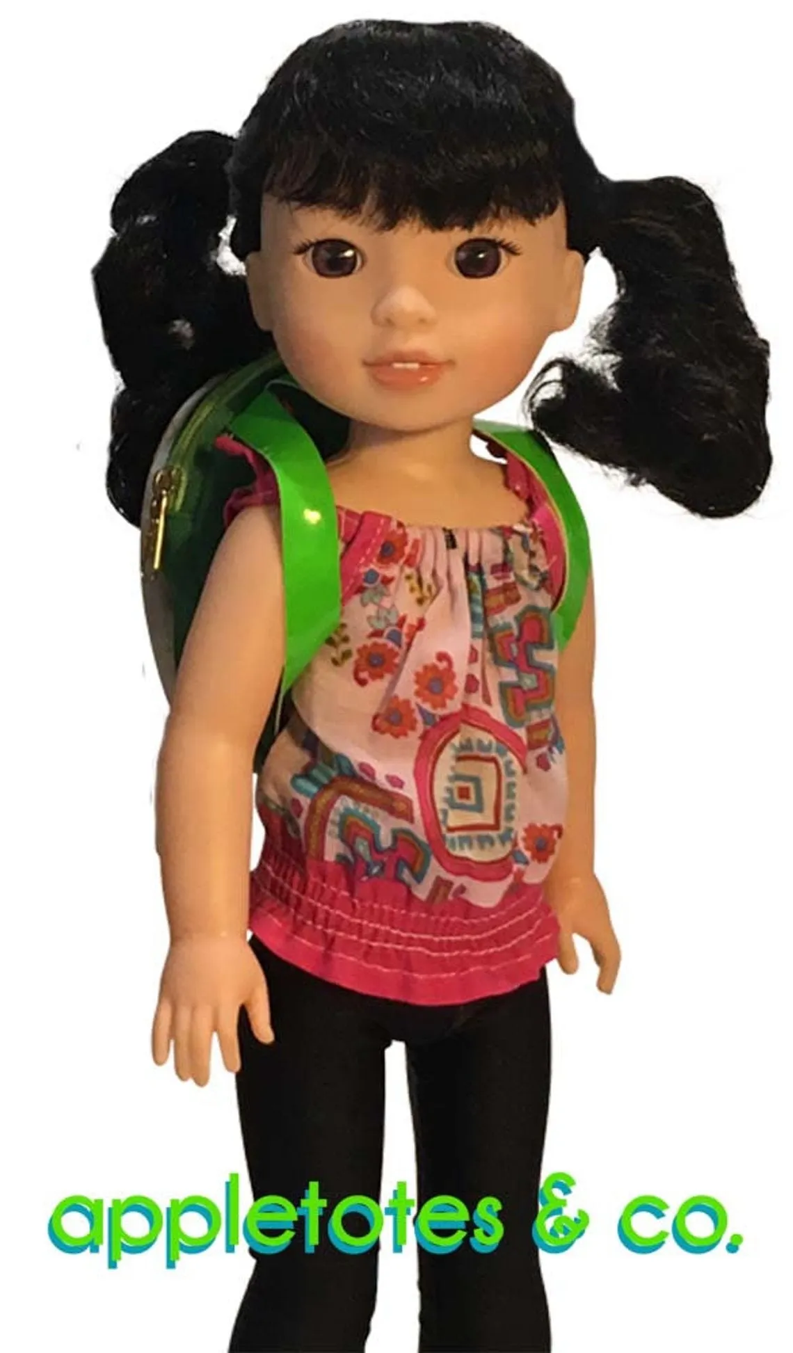 Turtle Backpack Sewing Pattern for 14.5" Dolls