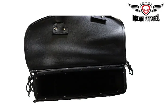 Universal Fitting Motorcycle Solo Swing Arm Bag No Stud