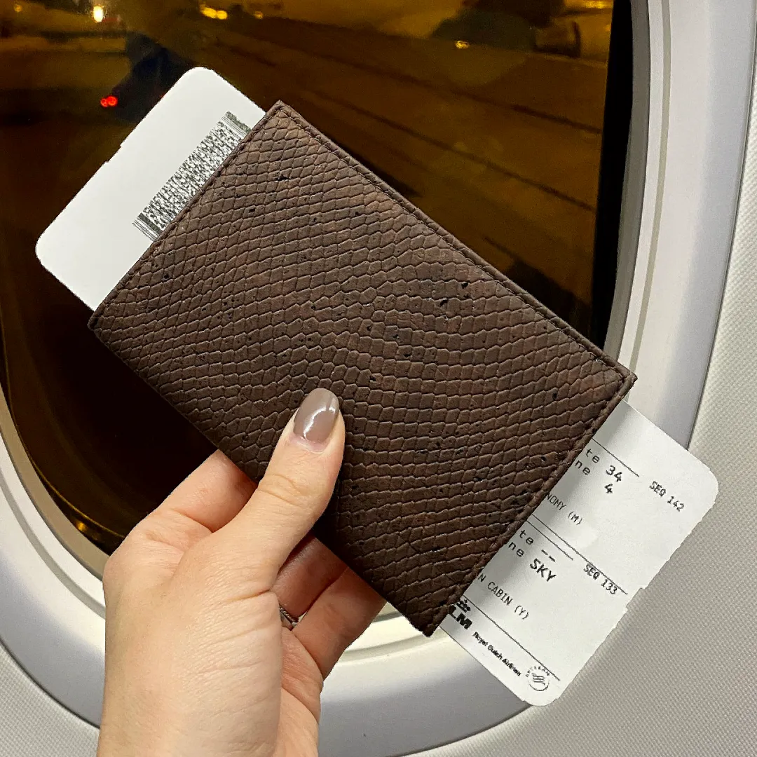 Wanderlust Passport Holder: Stylish and Sustainable Travel Companion