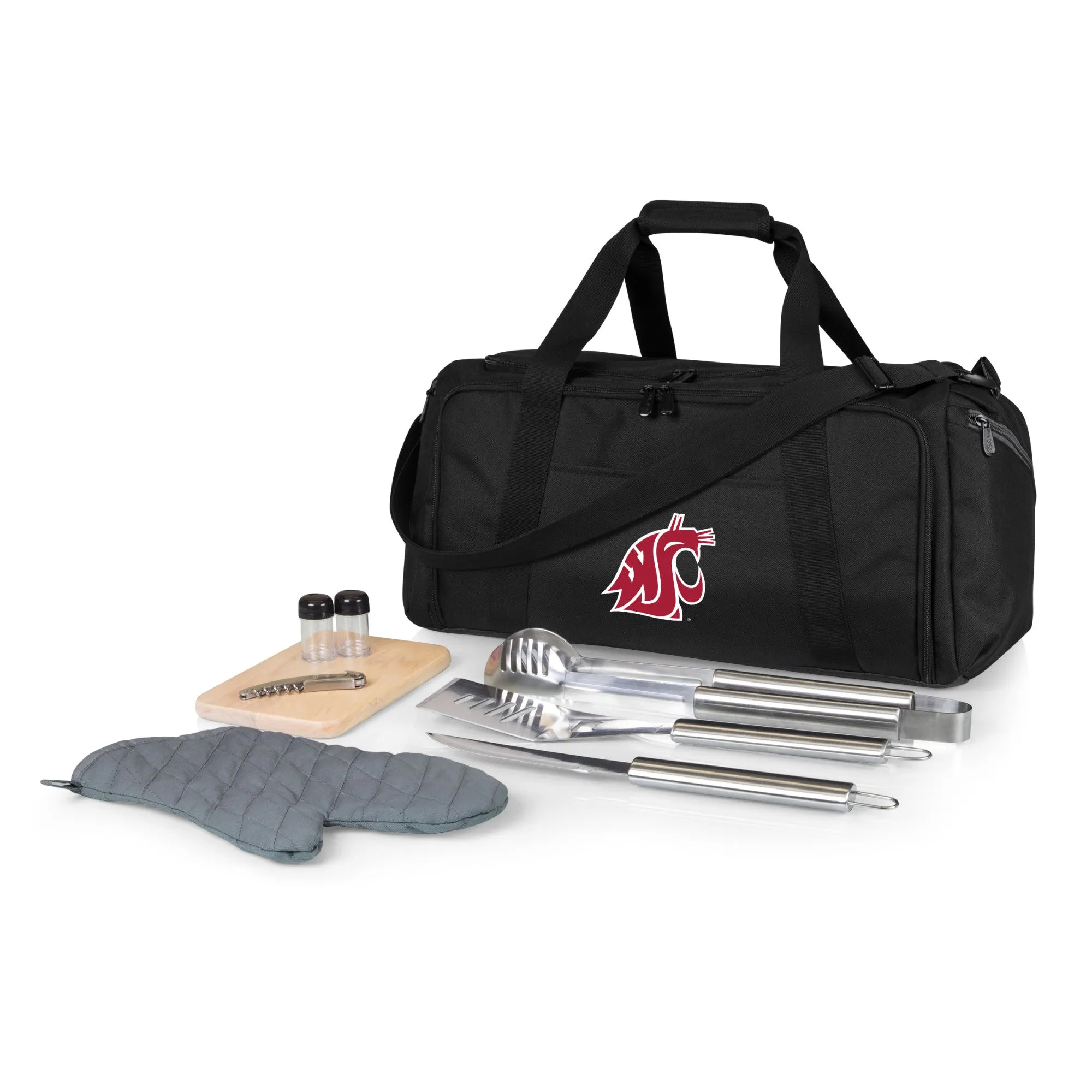 Washington State Cougars - BBQ Kit Grill Set & Cooler