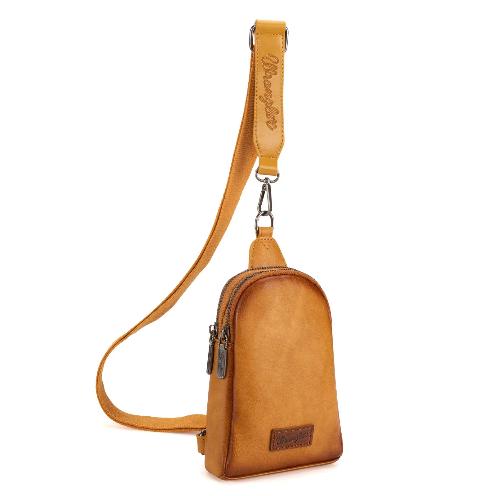 WG87-210A Wrangler Sling Bag/Crossbody/Chest Bag  - Mustard