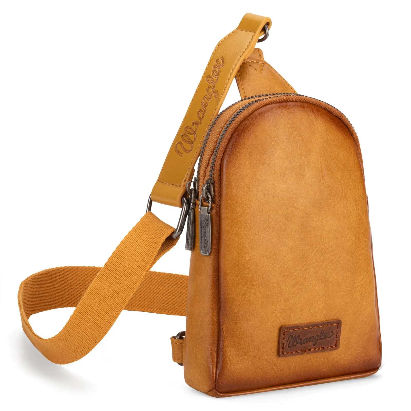 WG87-210A Wrangler Sling Bag/Crossbody/Chest Bag  - Mustard