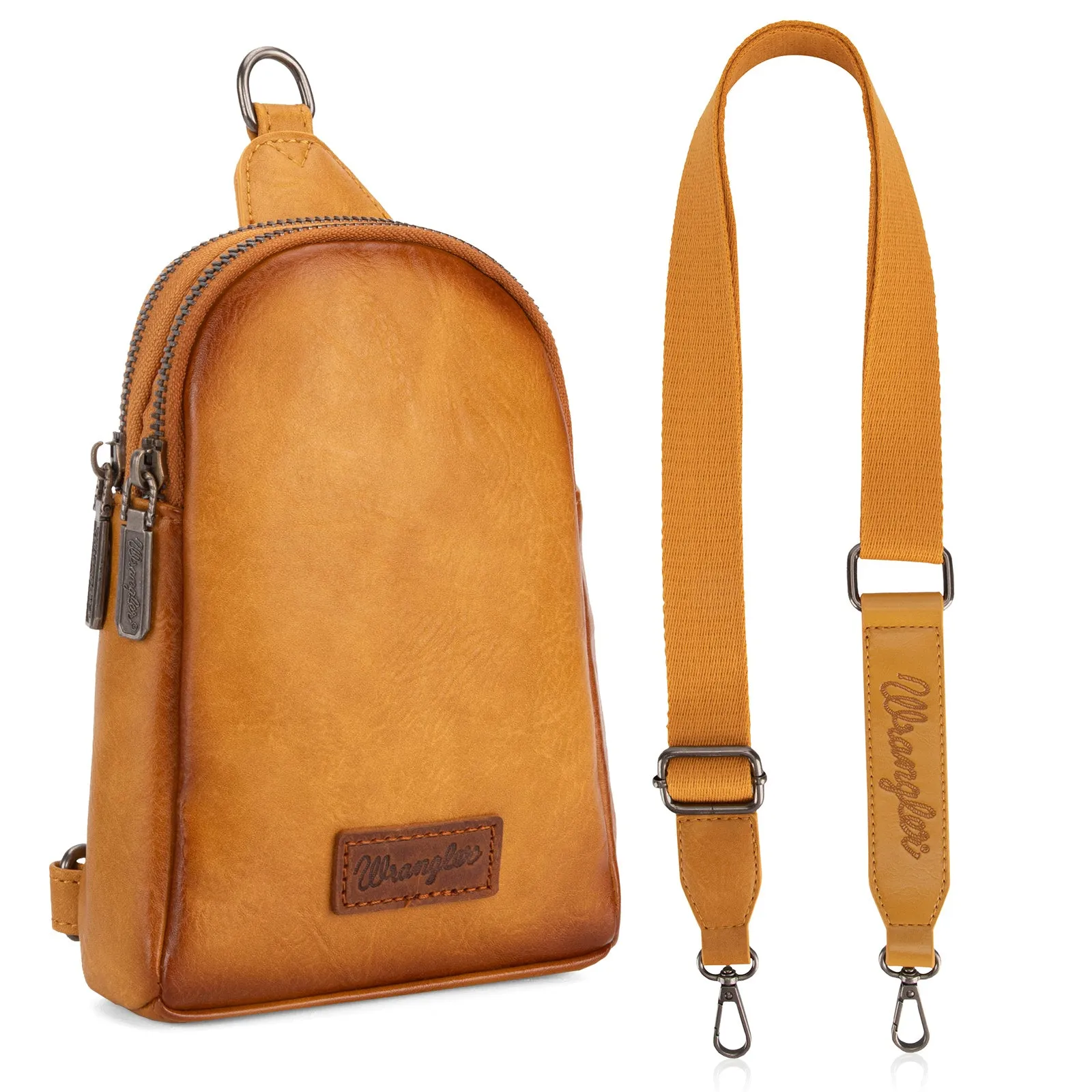 WG87-210A Wrangler Sling Bag/Crossbody/Chest Bag  - Mustard