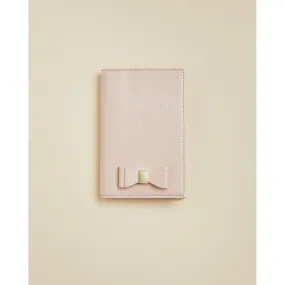 Women Hanaahh-Bow Passport Holder - Dusky-Pink