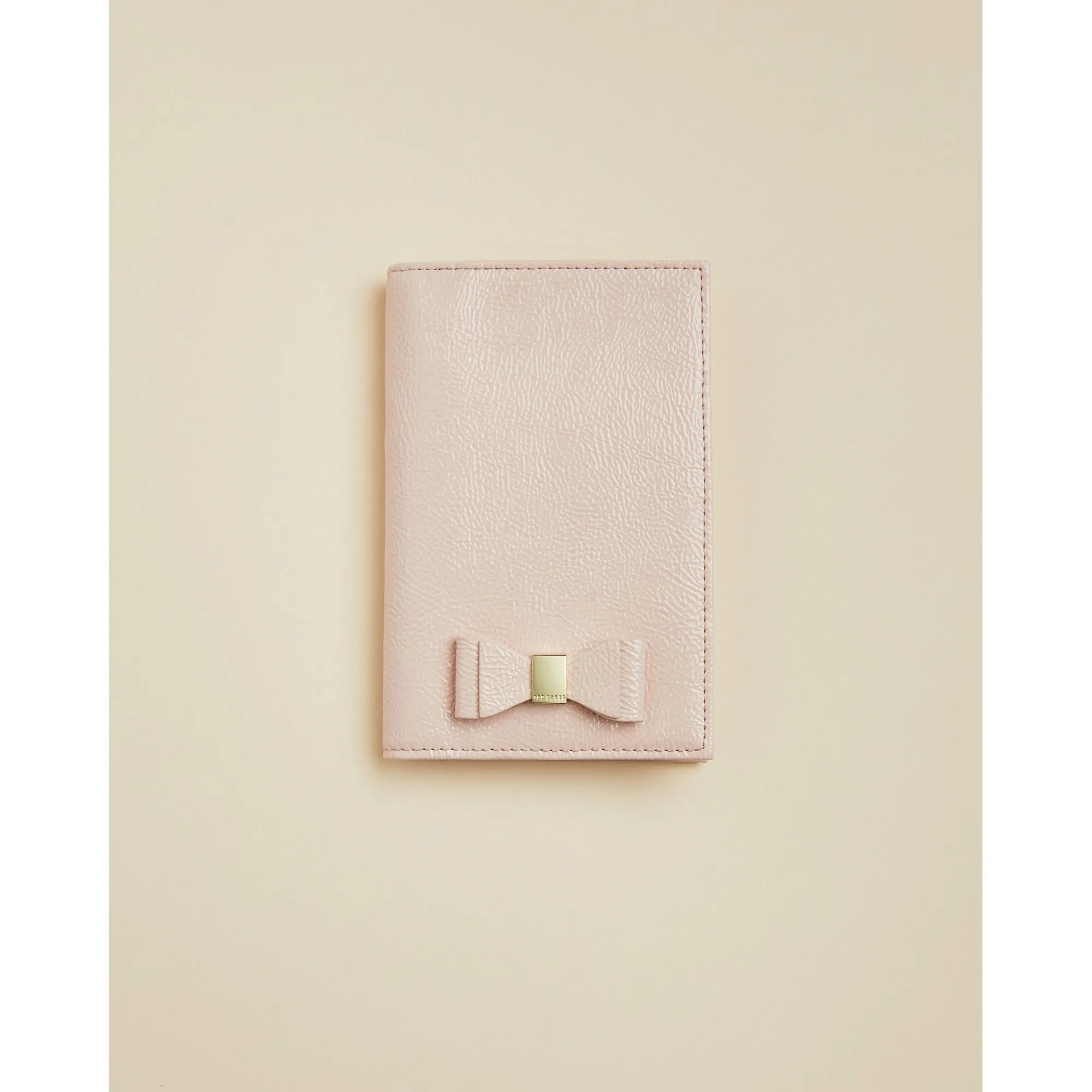 Women Hanaahh-Bow Passport Holder - Dusky-Pink