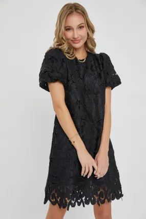 Women's Crochet lace dress-