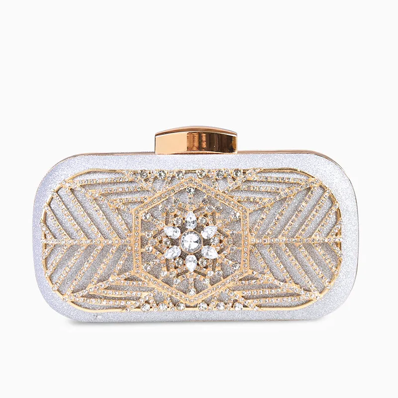 Yasmin Diamonds Evening Clutch Bag