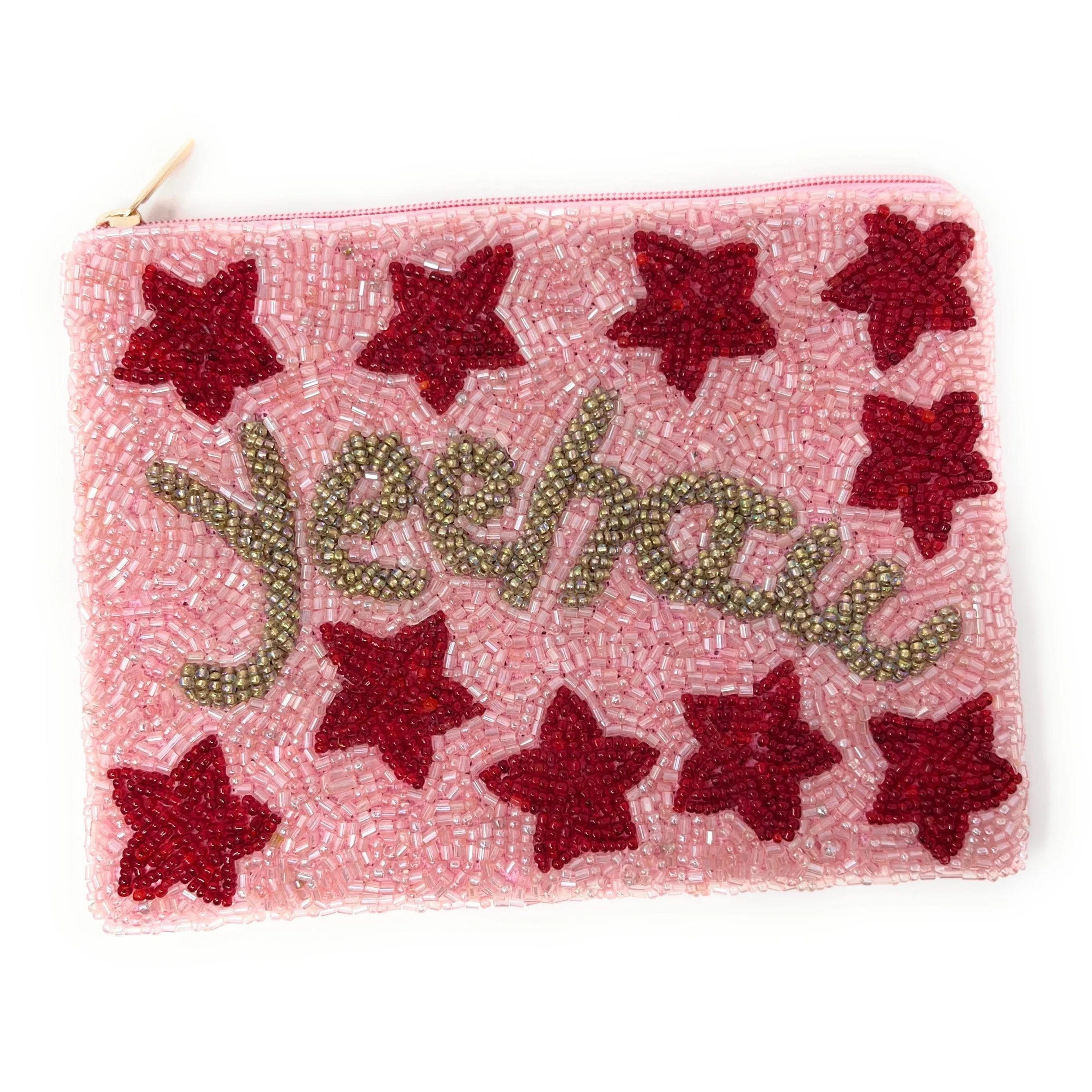 Yeehaw Passport Beaded Purse